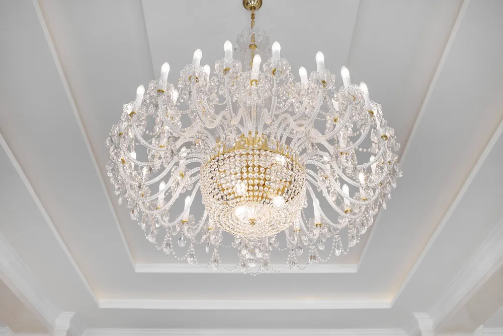 A chandelier